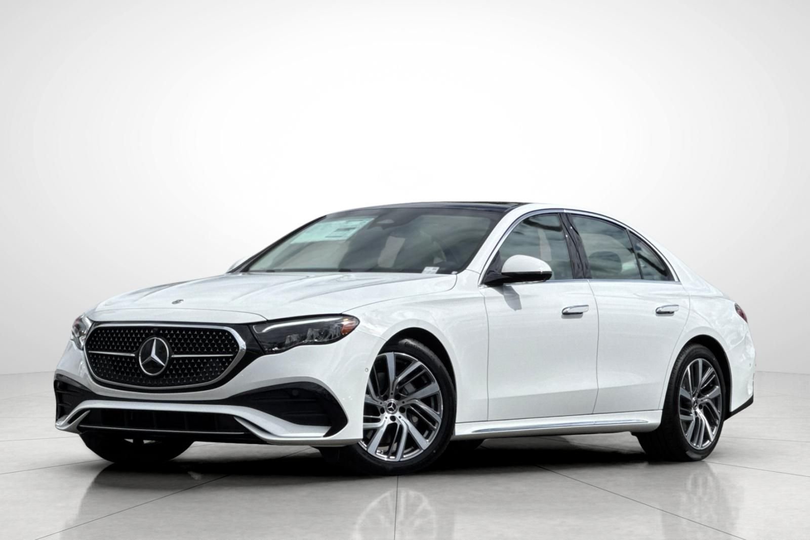New 2026 Polar White Mercedes-Benz E 350 image 1