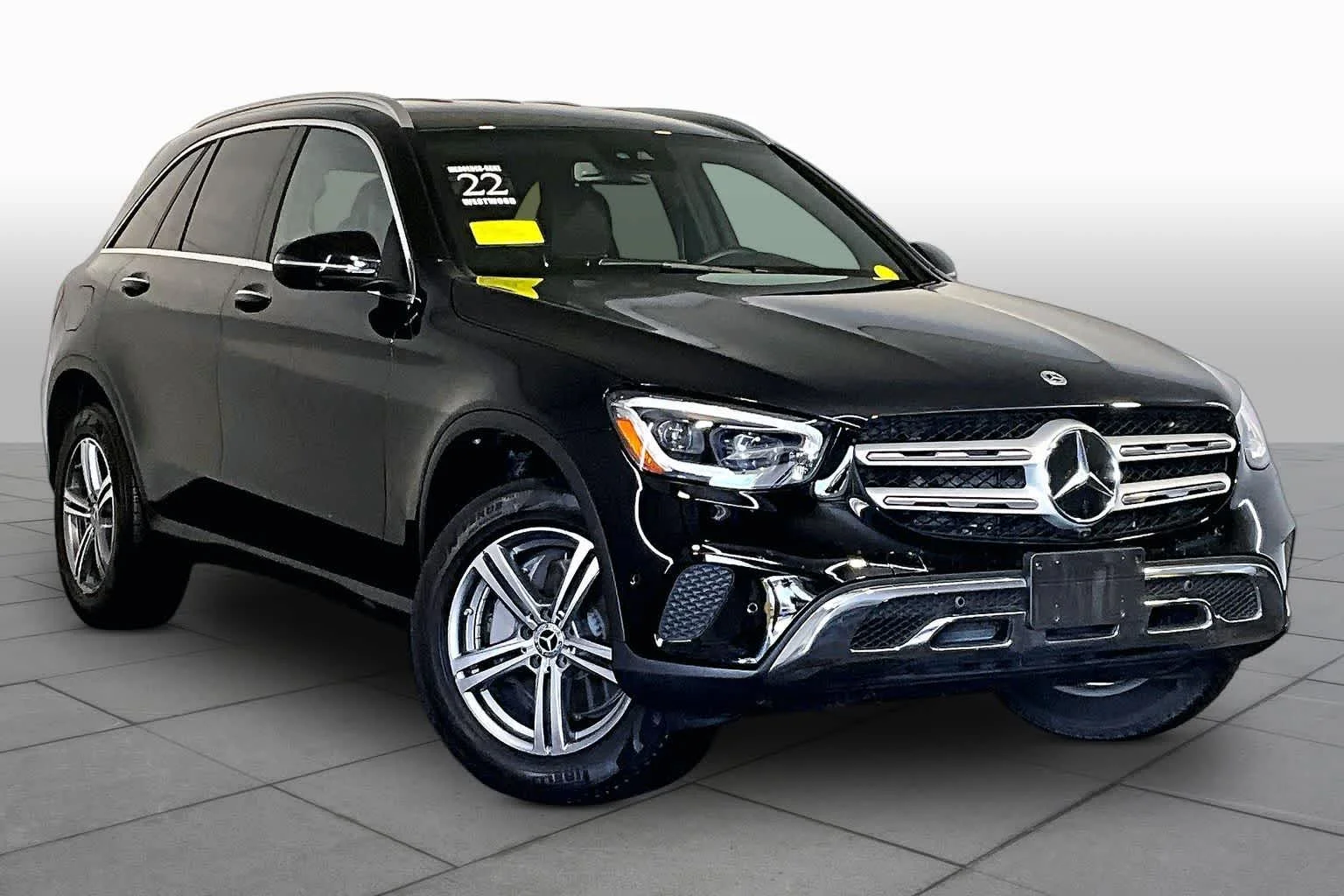 Certified Used 2022 Black Mercedes-Benz GLC 300 image 3