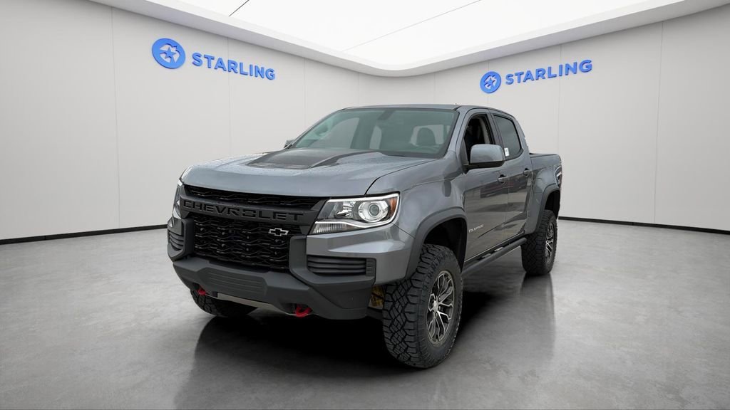 Certified Used 2022 Satin Steel Metallic Chevrolet ZR2 image 3