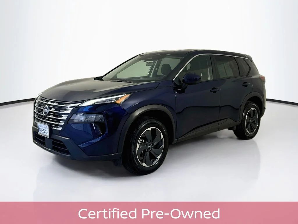 Certified Used 2025 Blue Nissan SV image 4