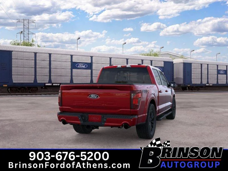 New 2026 Ruby Red Metallic Tinted Clearcoat Ford XLT image 8