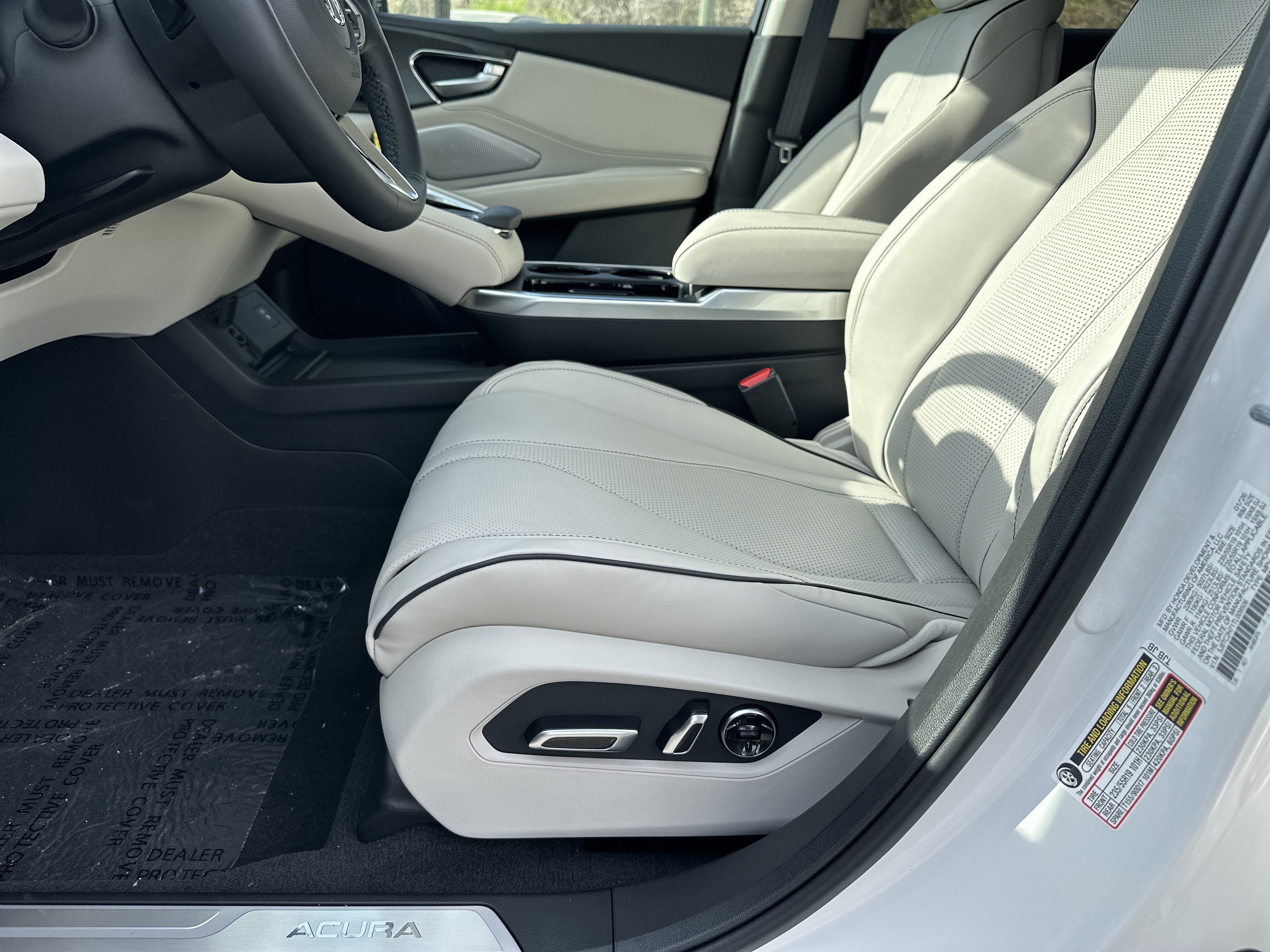 New 2026 Platinum White Pearl Acura w/Advance Package image 9