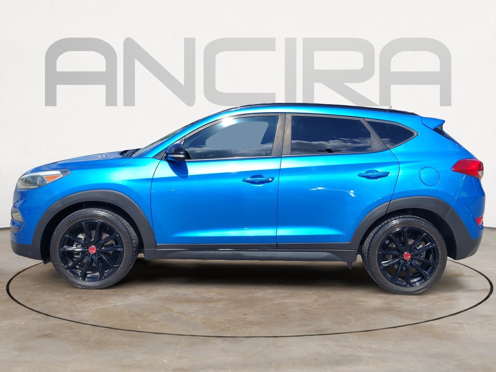 Used 2017 Caribbean Blue Hyundai Night image 7