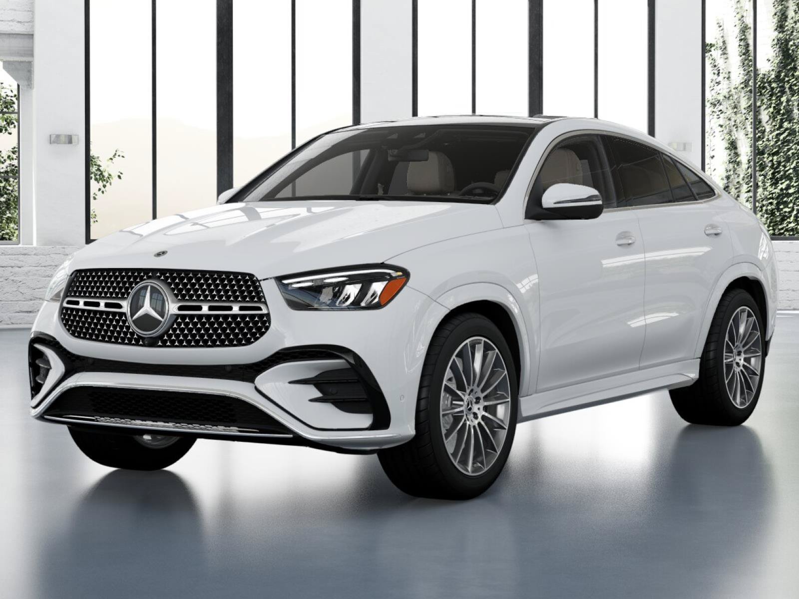 New 2026 Polar White Mercedes-Benz GLE 450 4MATIC® Coupe image 1