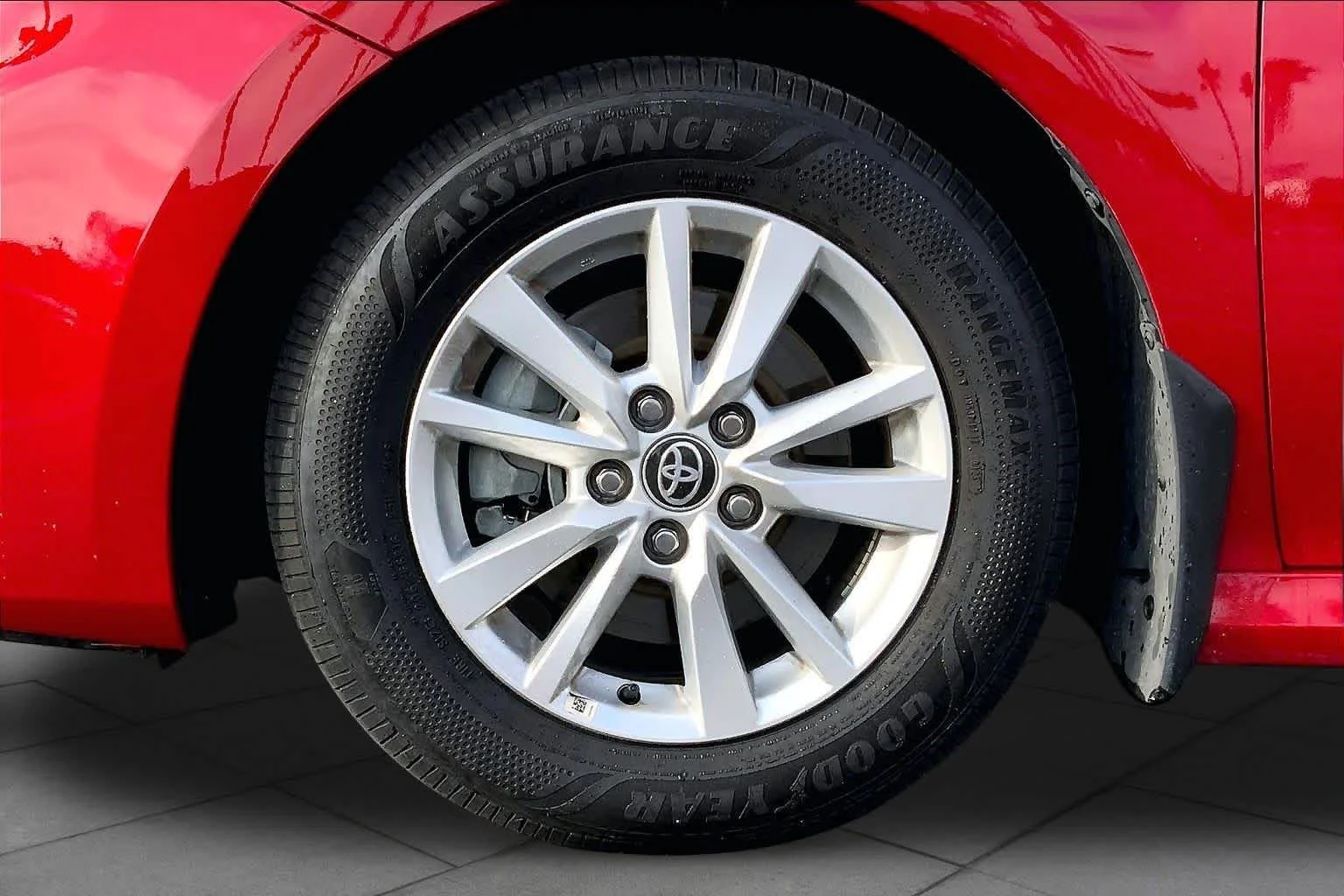 Certified Used 2025 Supersonic Red Toyota LE image 10