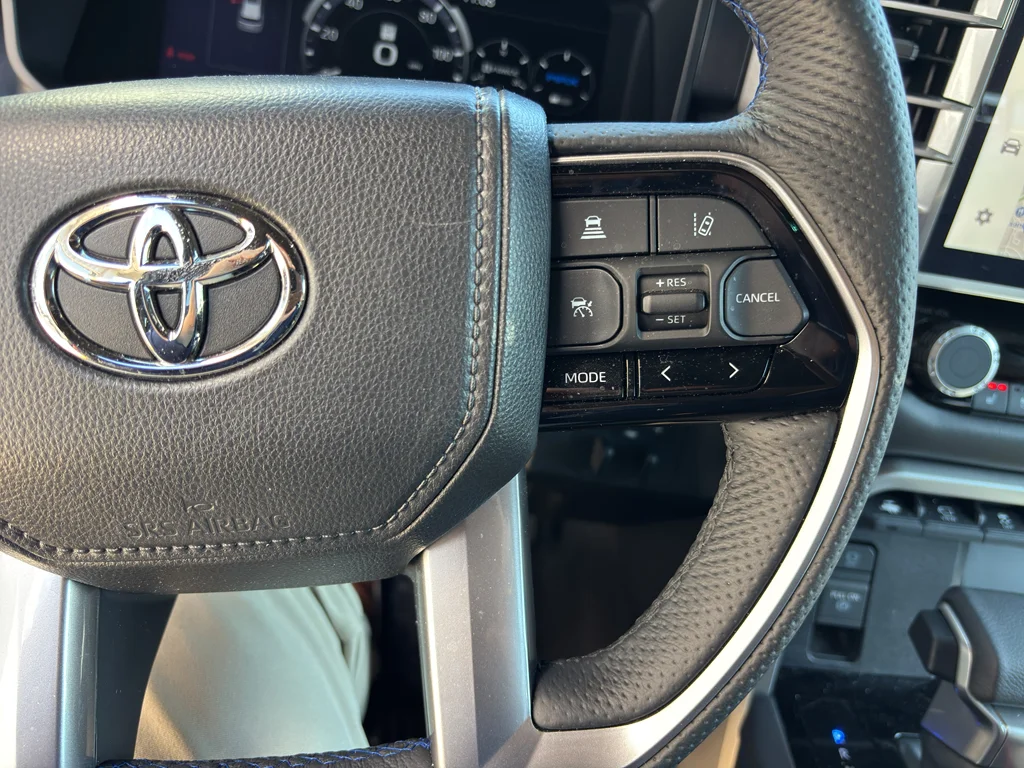 Used 2025 Supersonic Red Toyota Platinum image 9