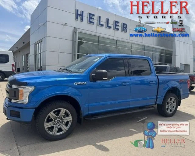 Used 2019 Blue Metallic Ford XLT image 1
