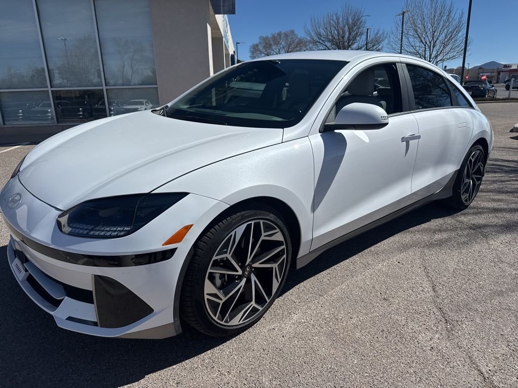 Certified 2025 Hyundai IONIQ 6 SEL with VIN KMHM34AC5SA090182 for sale in Santa Fe, NM