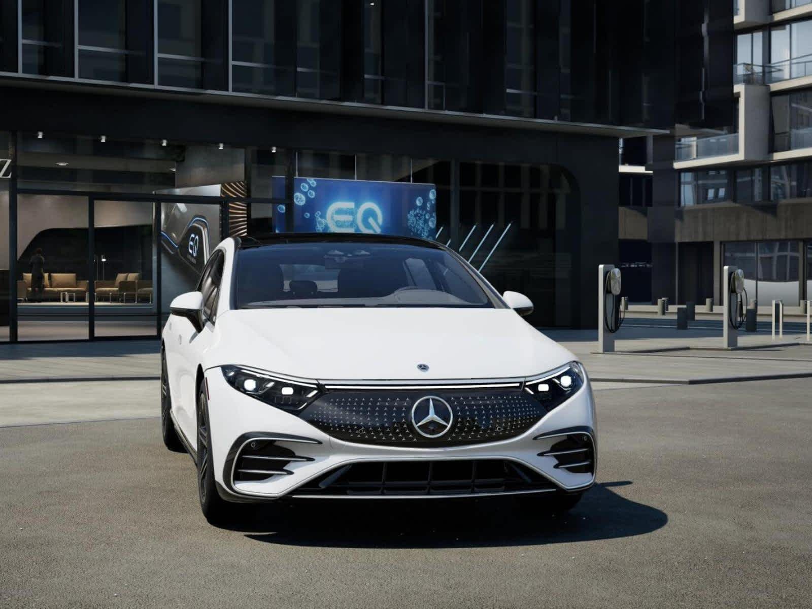 New 2026 Polar White Mercedes-Benz EQS 450 image 8