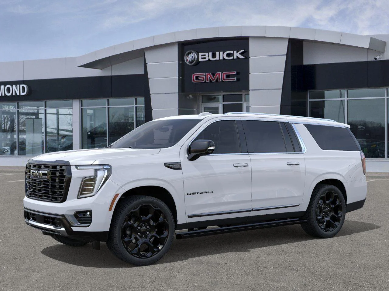 New 2026 Glacier White Tricoat GMC Denali Ultimate image 2