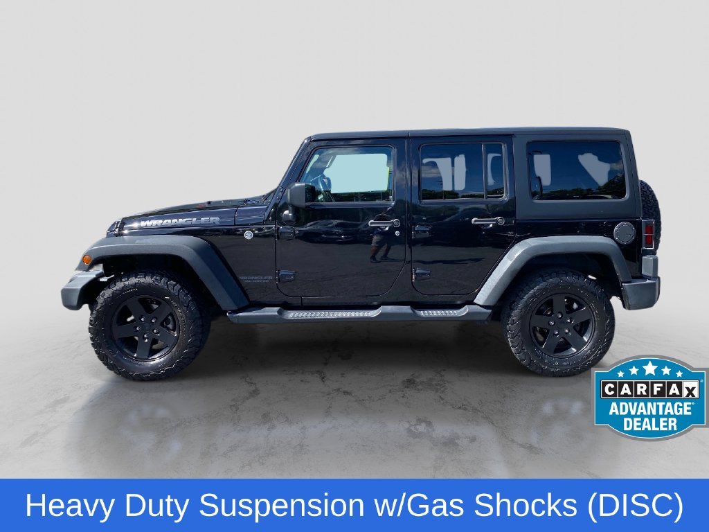 Used 2017 Black Jeep Unlimited Sport image 2
