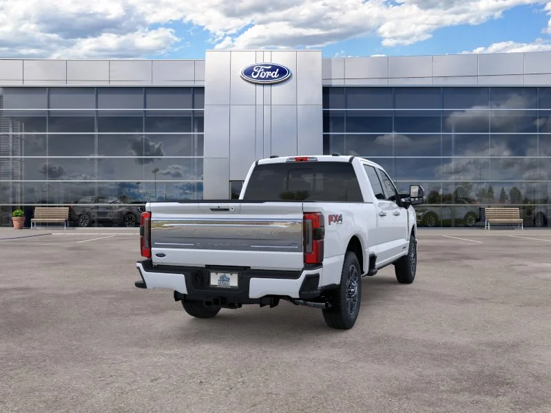 New 2026 Star White Metallic Tri-Coat Ford Platinum image 8
