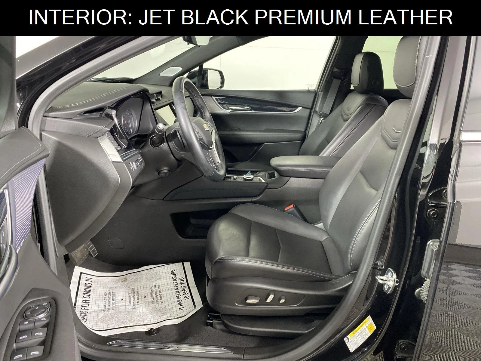 Used 2025 Stellar Black Metallic Cadillac AWD Premium Luxury image 9