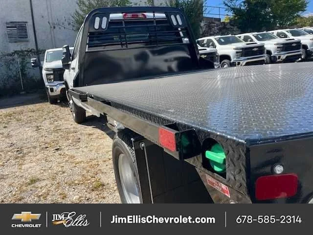 New 2025 Summit White Chevrolet Work Truck image 2