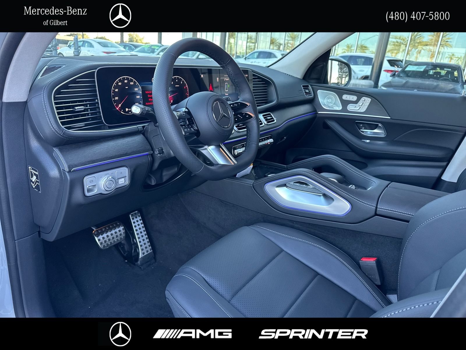 New 2026 Cirrus Silver Metallic Mercedes-Benz GLS 450 image 11