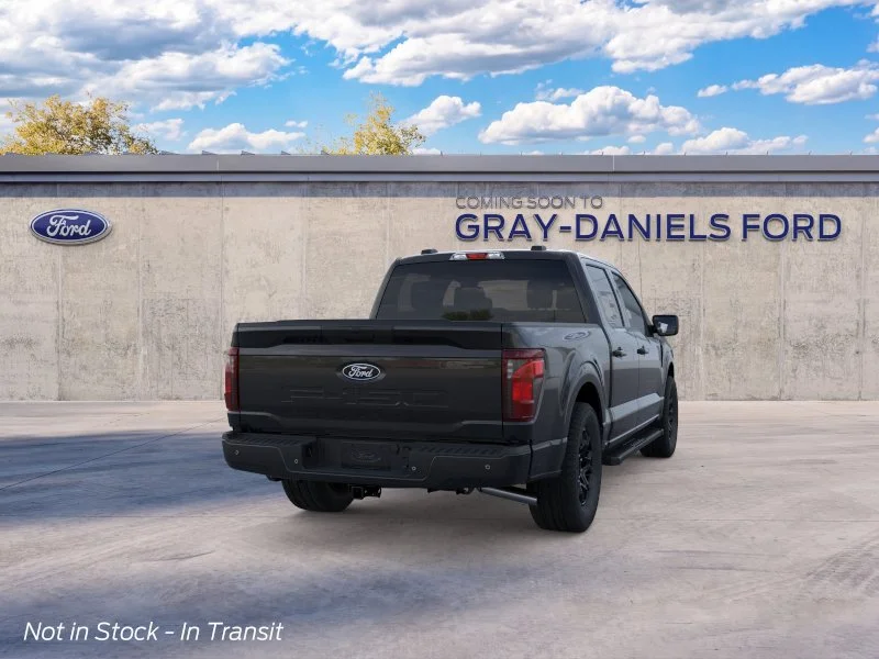 New 2026 Agate Black Metallic Ford XLT image 8