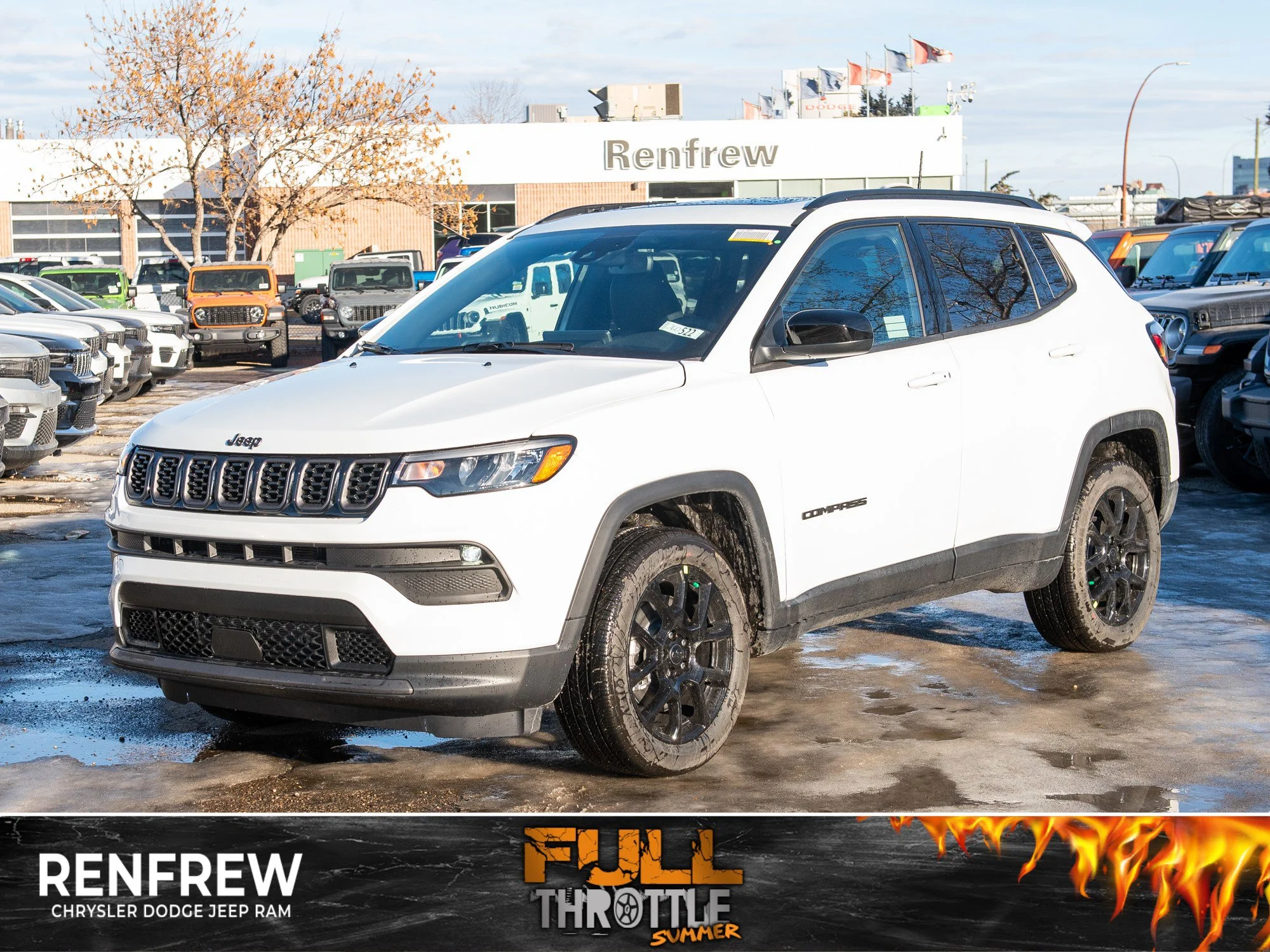 New 2026 White Jeep North* image 1