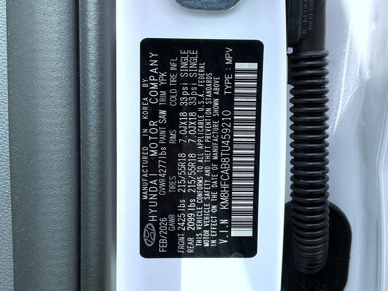 New 2026 White Hyundai SEL Sport image 26