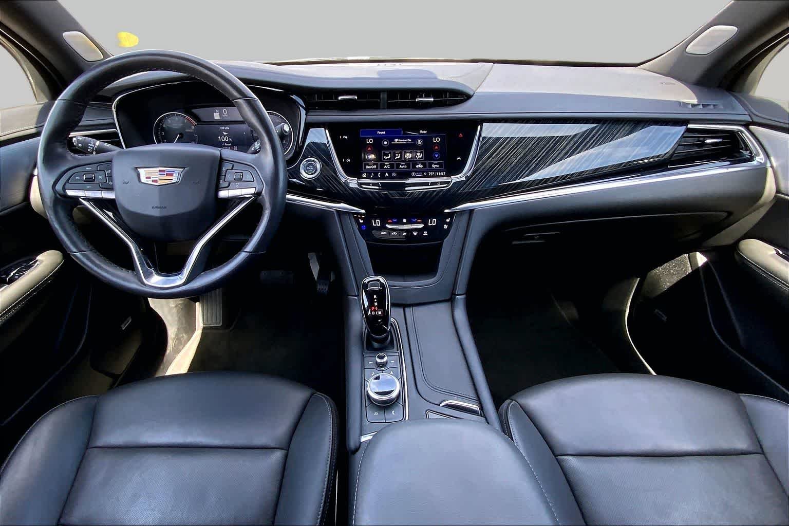 Used 2025 Argent Silver Metallic Cadillac AWD Premium Luxury image 16