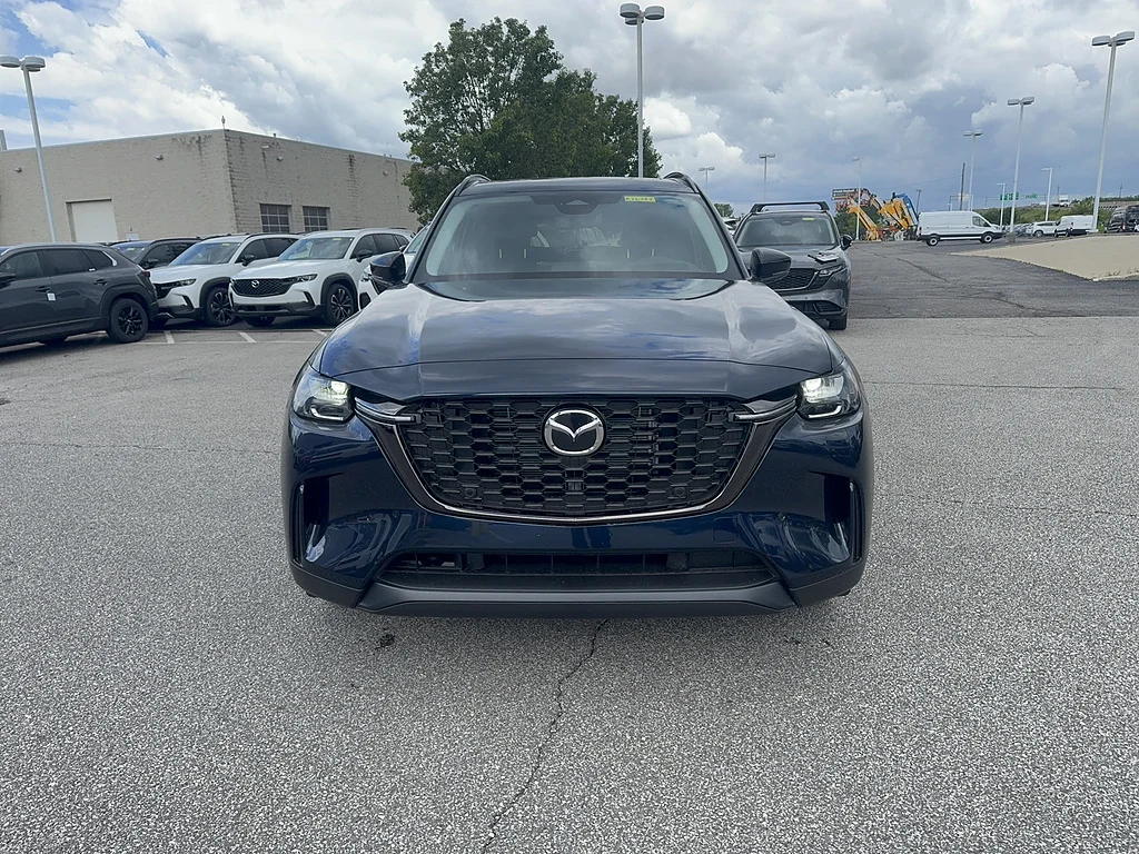 New 2026 Deep Crystal Blue Mica Mazda 3.3 Turbo Premium Sport AWD image 2