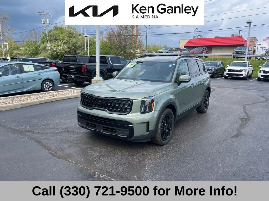 Certified Used 2024 Green Kia EX X-Line image 3