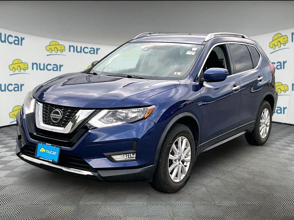 Used 2019 Caspian Blue Metallic Nissan SV image 3