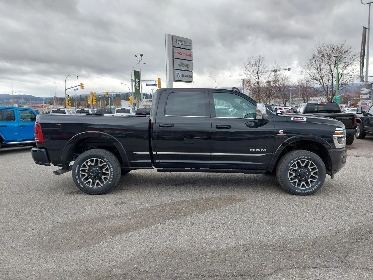 New 2026 Black RAM Limited Longhorn 4x4 Crew Cab 6