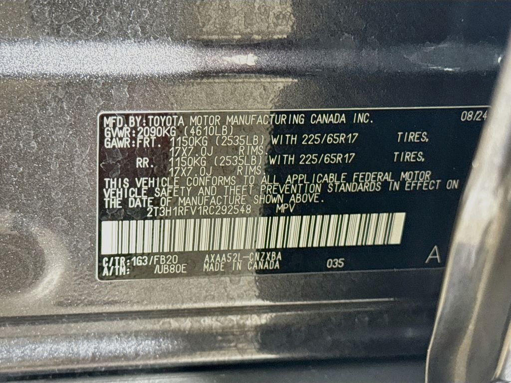 Used 2024 Magnetic Gray Metallic Toyota LE image 31