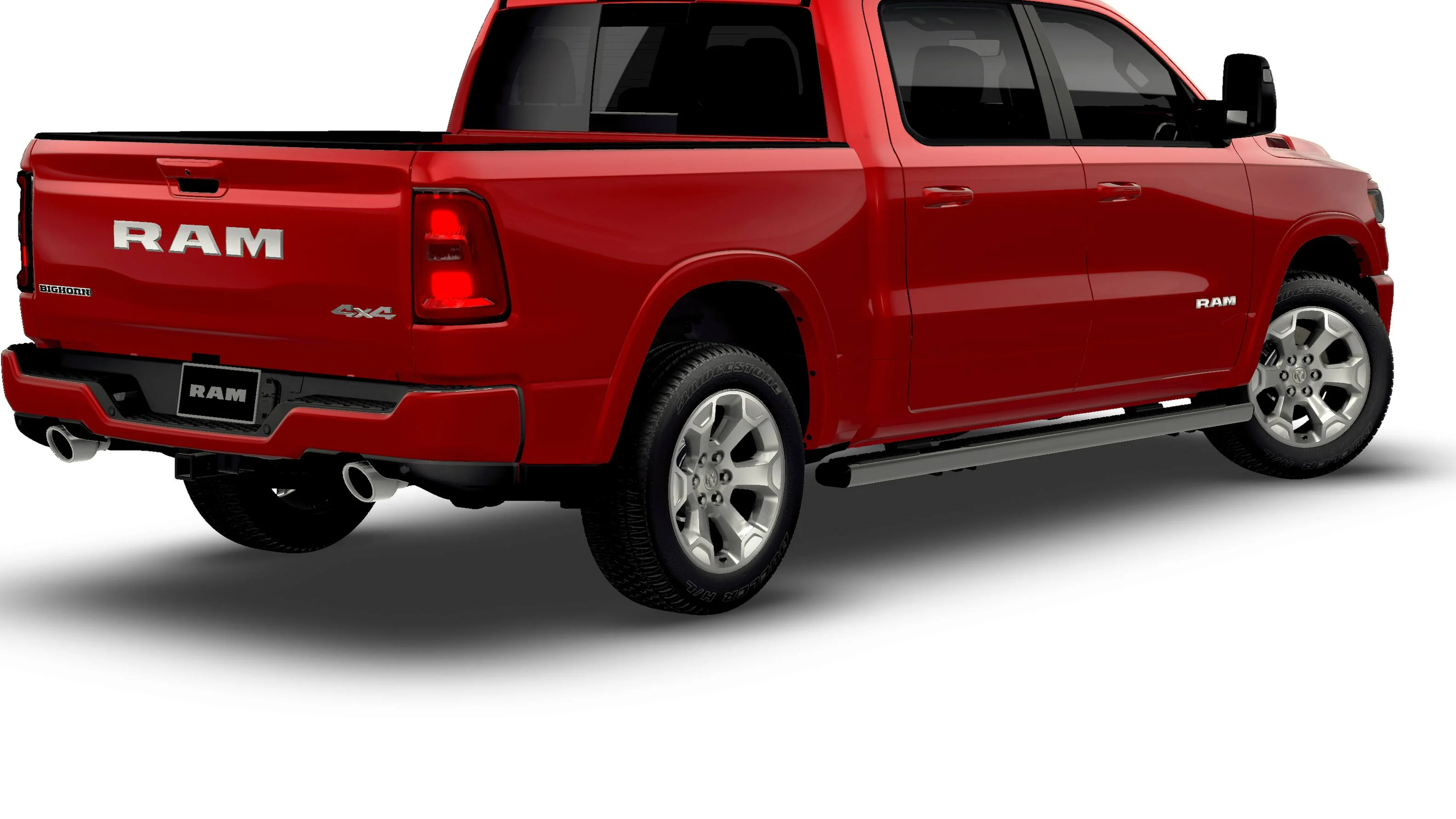 New 2026 Molten Red Pearl-Coat Exterior Paint RAM BIG HORN image 14