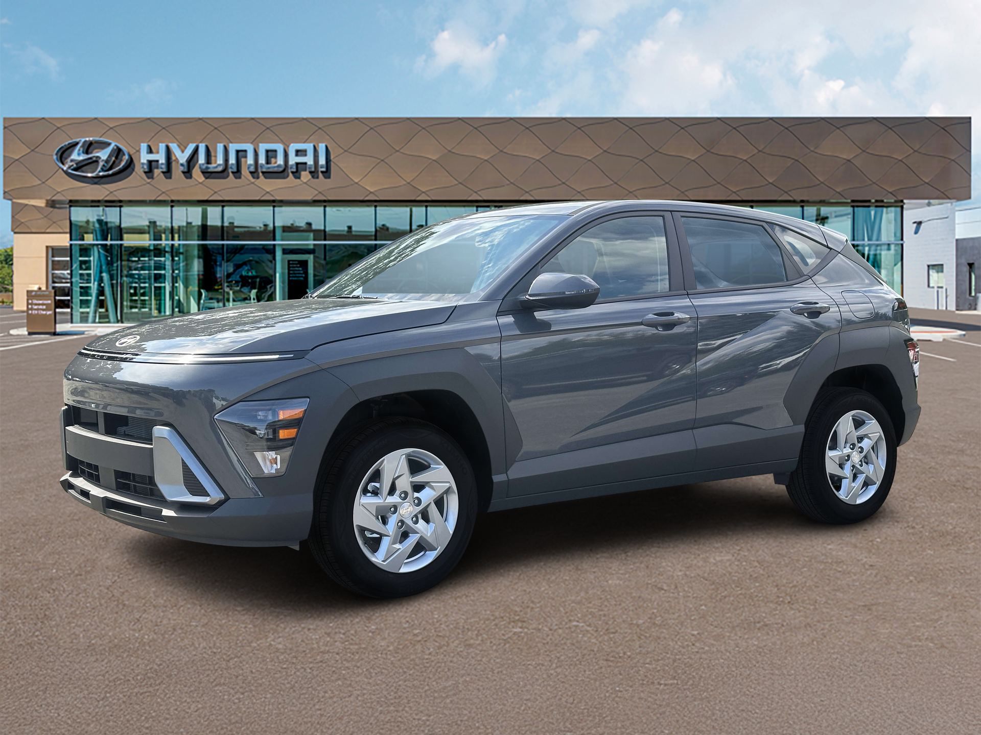 New 2027 Ecotronic Gray Pearl Hyundai SE AWD image 2