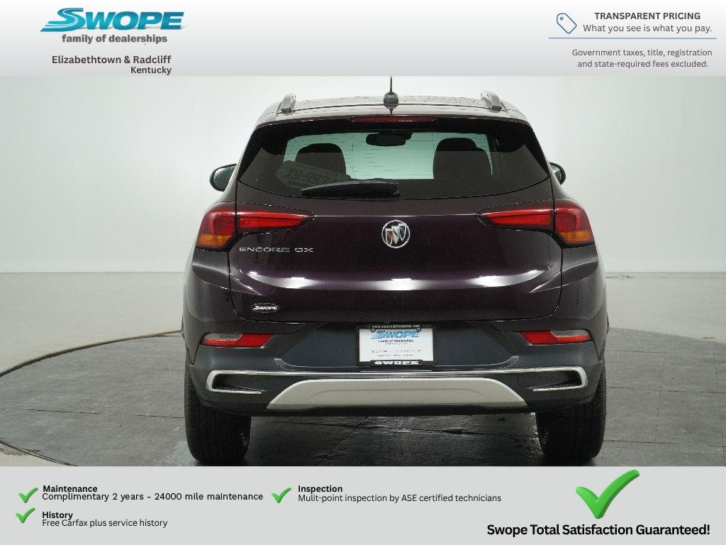 Used 2021 Black Currant Metallic Buick Essence image 4
