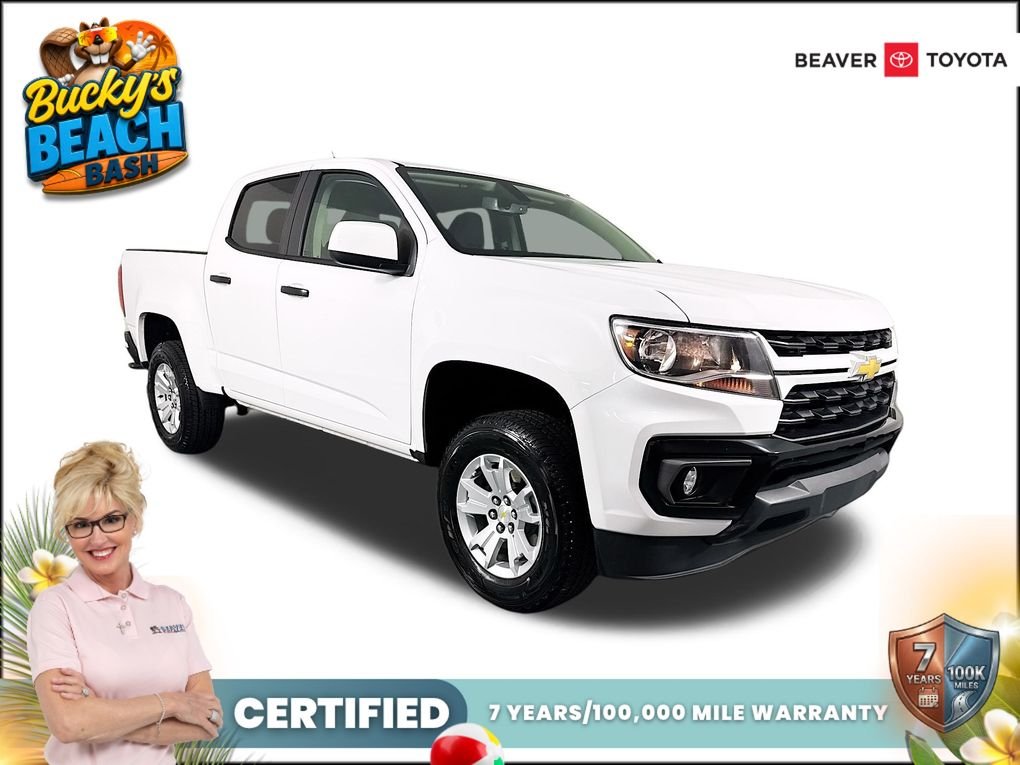 Certified Used 2022 White Chevrolet LT image 1