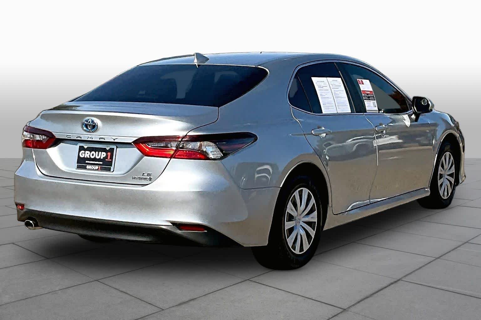 Used 2023 Celestial Silver Metallic Toyota Hybrid LE image 12