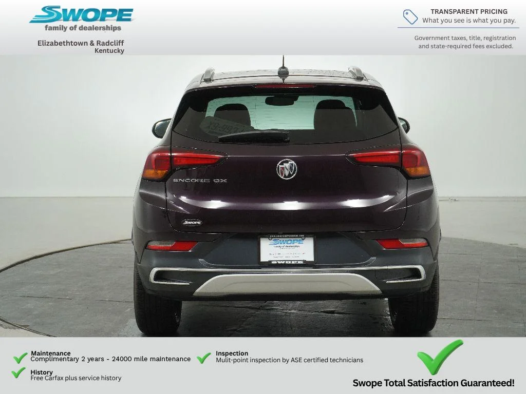 Used 2021 Black Currant Metallic Buick Essence image 4