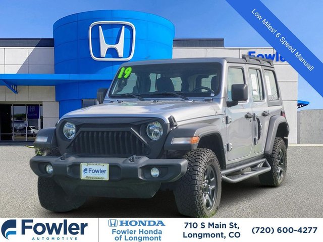 2019 Jeep Wrangler Unlimited Sport