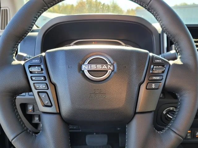 New 2026 Super Black Nissan Crew Cab SV image 16