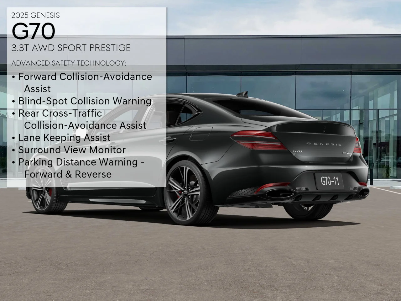2025 GENESIS G70 Sport Advanced - Photo 7