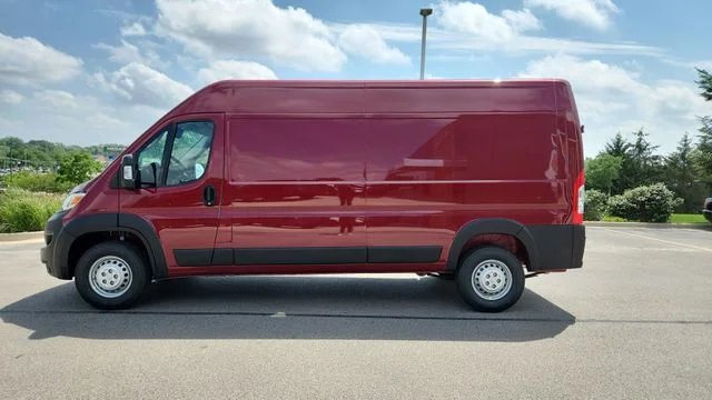 New 2026 Deep Cherry Red Crystal Pearl-Coat Exterior Paint RAM High Roof image 9