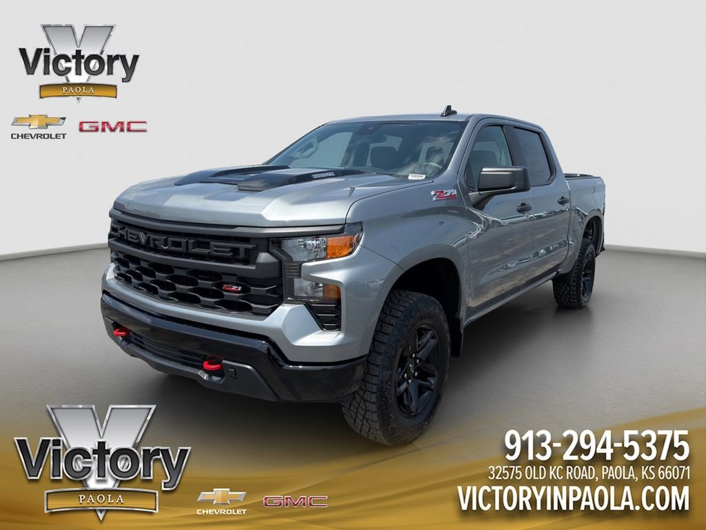 New 2026 Sterling Gray Metallic Chevrolet Custom Trail Boss image 1