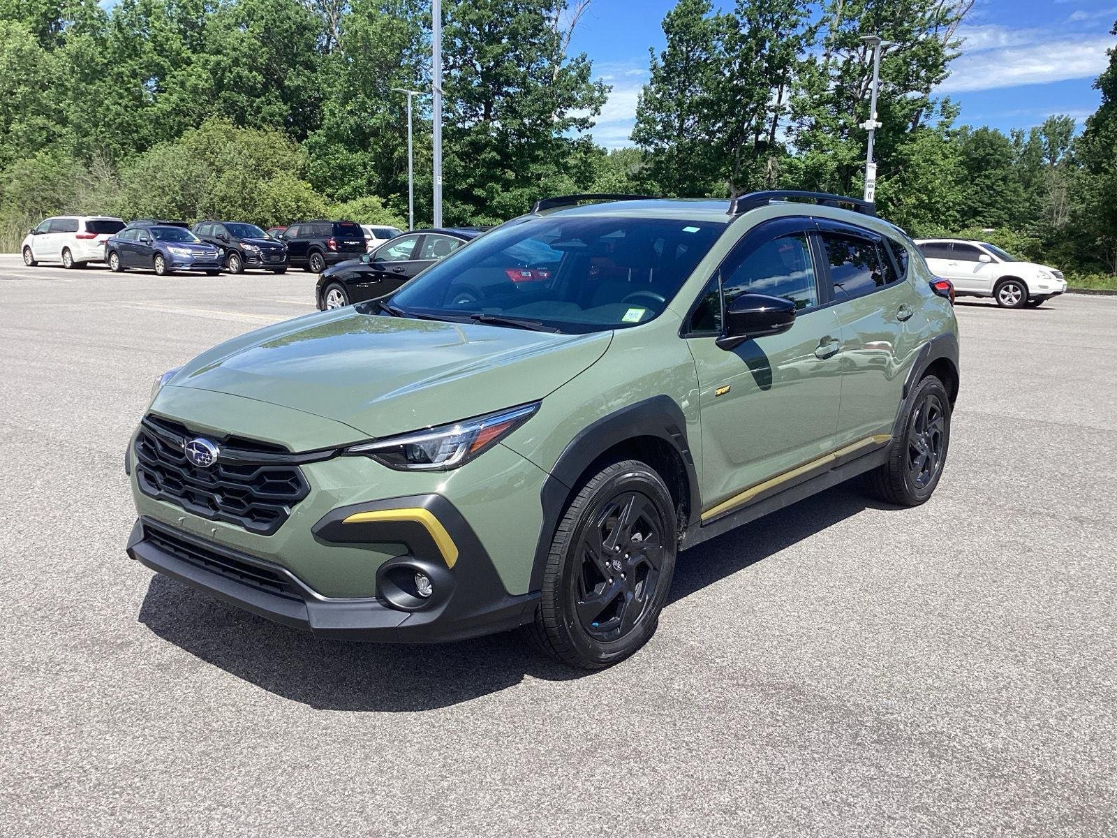 Used 2024 Alpine Green Subaru Sport image 3