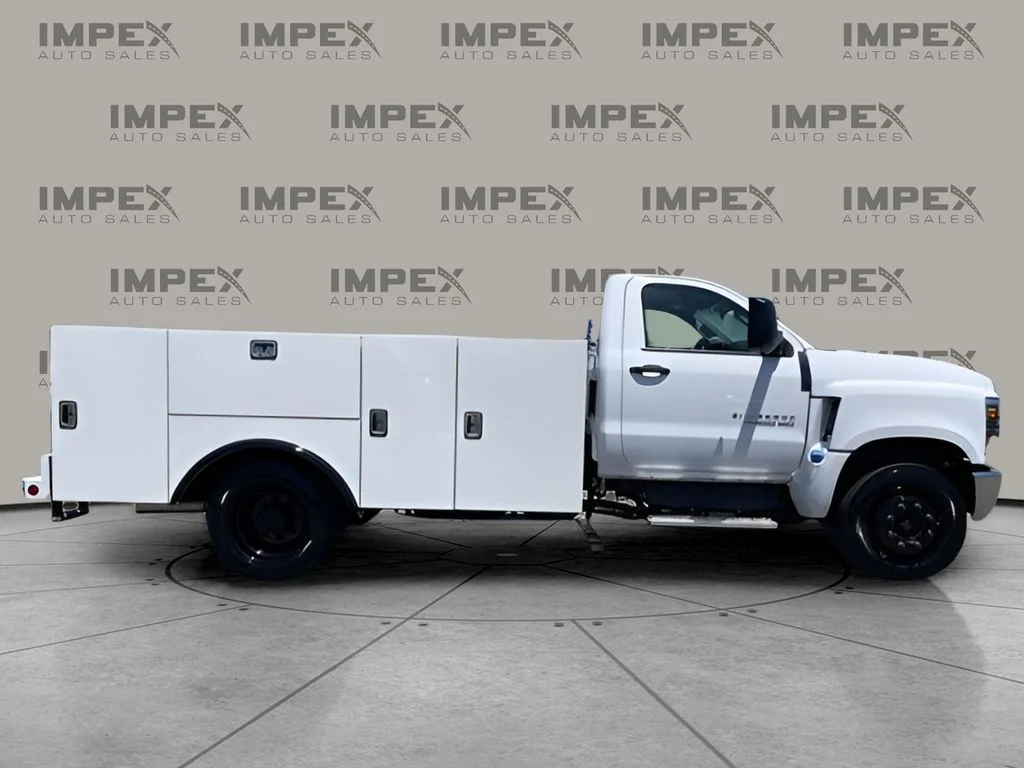Used 2024 White Chevrolet Utility Body 12 Foot STHAL image 14