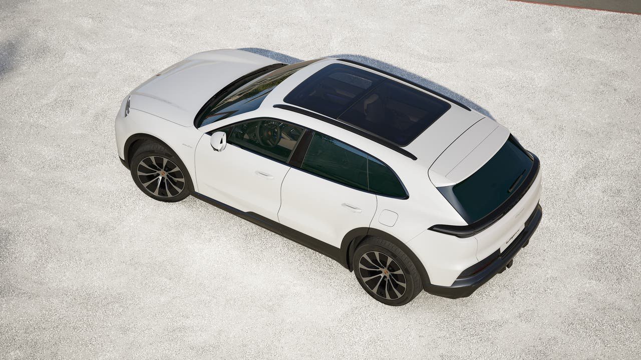 New 2026 Carrara White Metallic Porsche Electric image 4