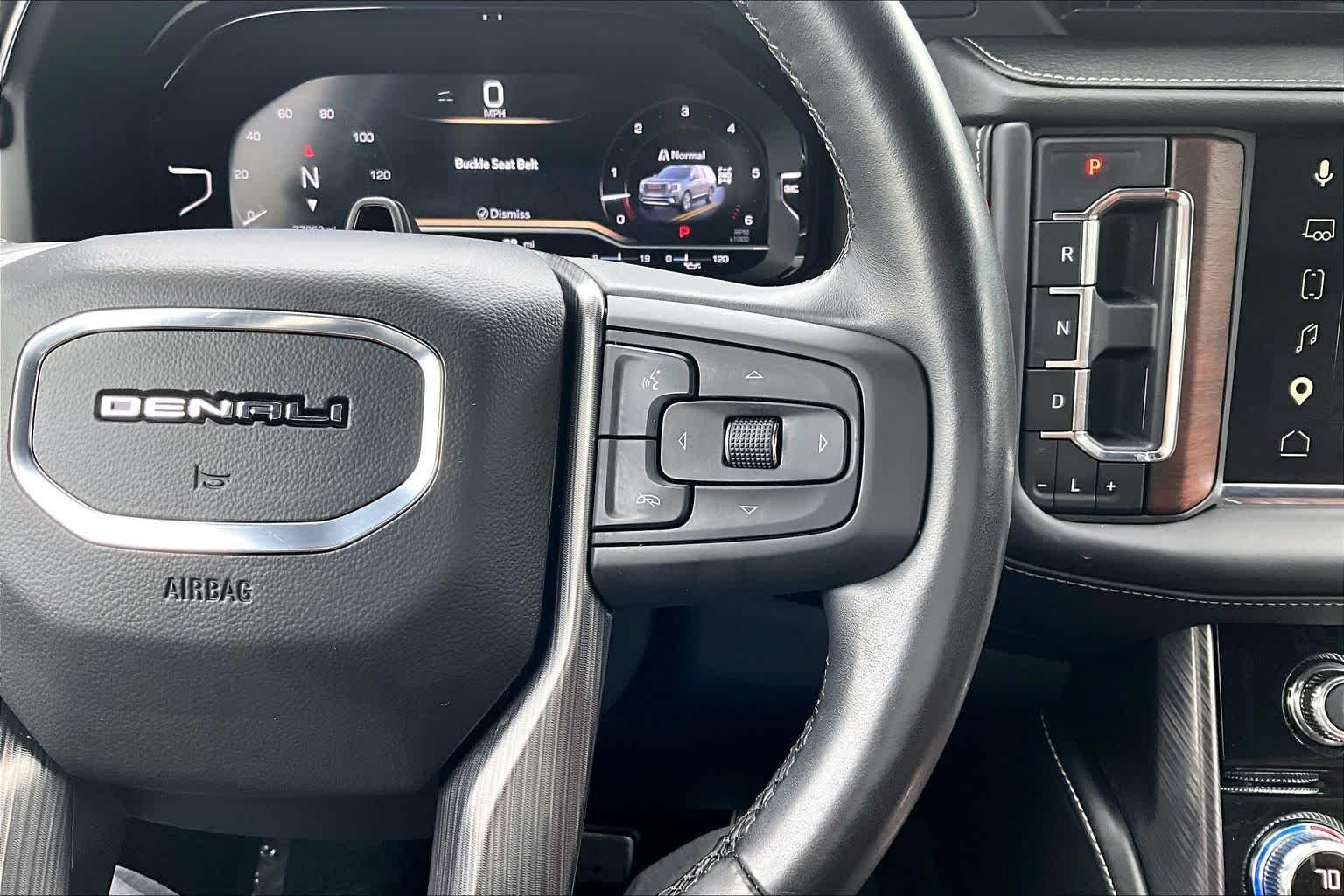 Used 2023 White Frost Tricoat GMC Denali Ultimate image 25