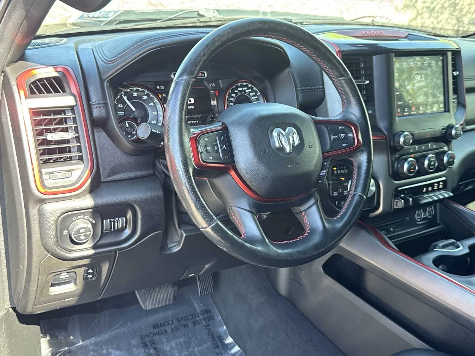 Used 2019 Granite Crystal Metallic Clearcoat Ram Rebel image 10