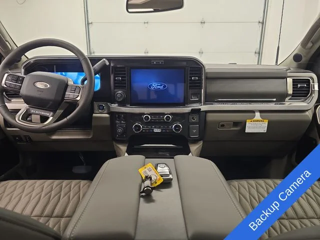 New 2026 Star White Metallic Tri-Coat Ford F-350® Platinum® image 16