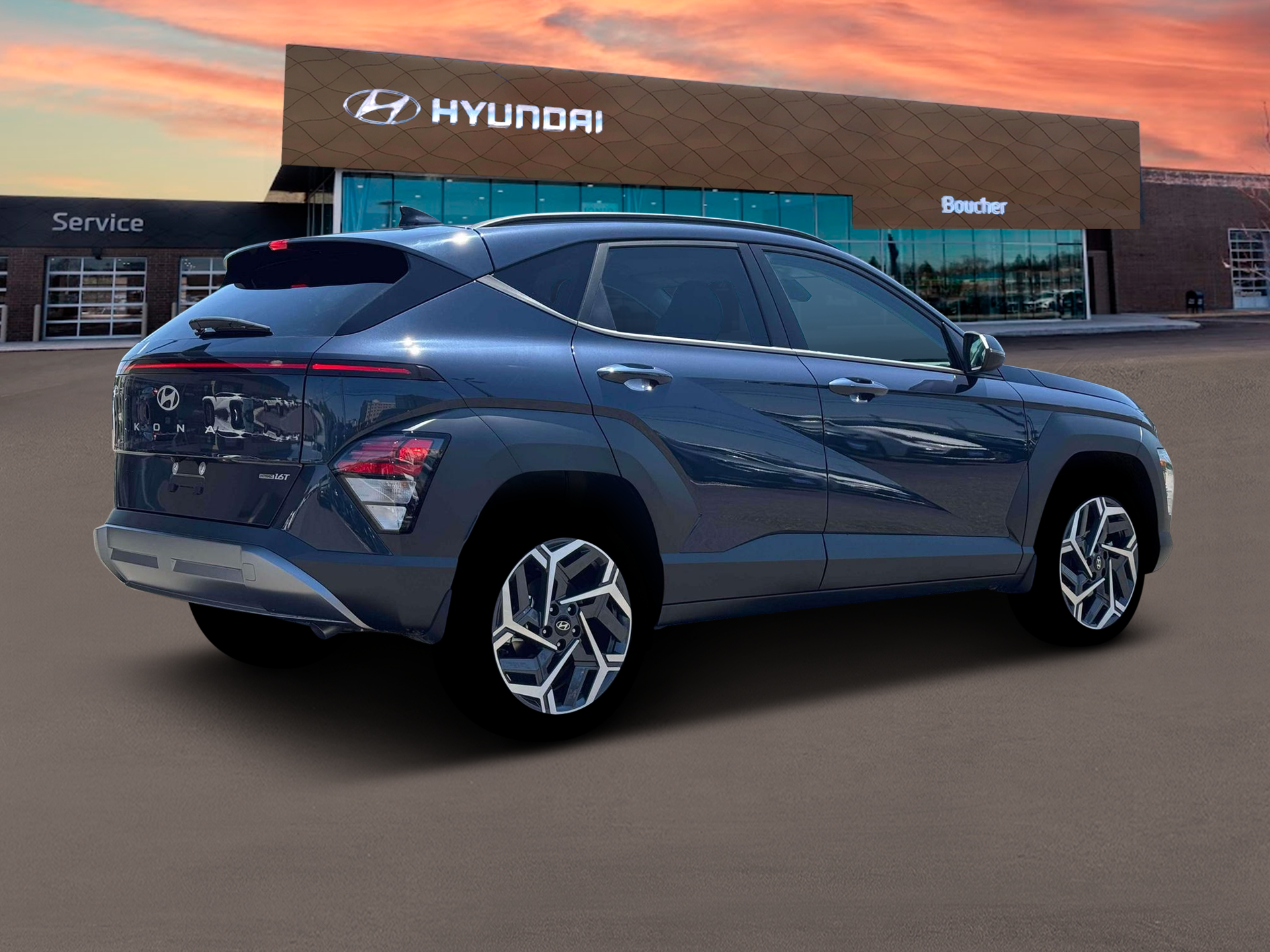 New 2026 Denim Blue Pearl Hyundai SEL Premium AWD image 8