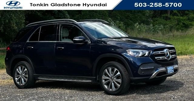 Used 2020 Blue Mercedes-Benz GLE 350 image 1
