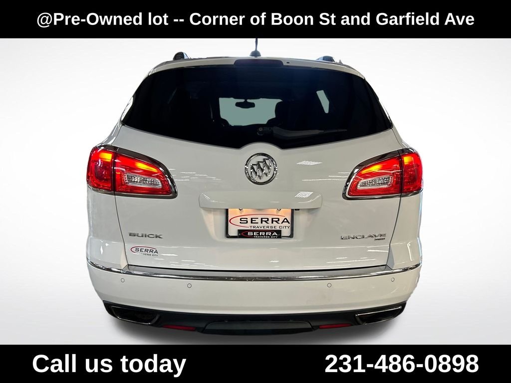 Used 2017 White Buick Leather Group image 4