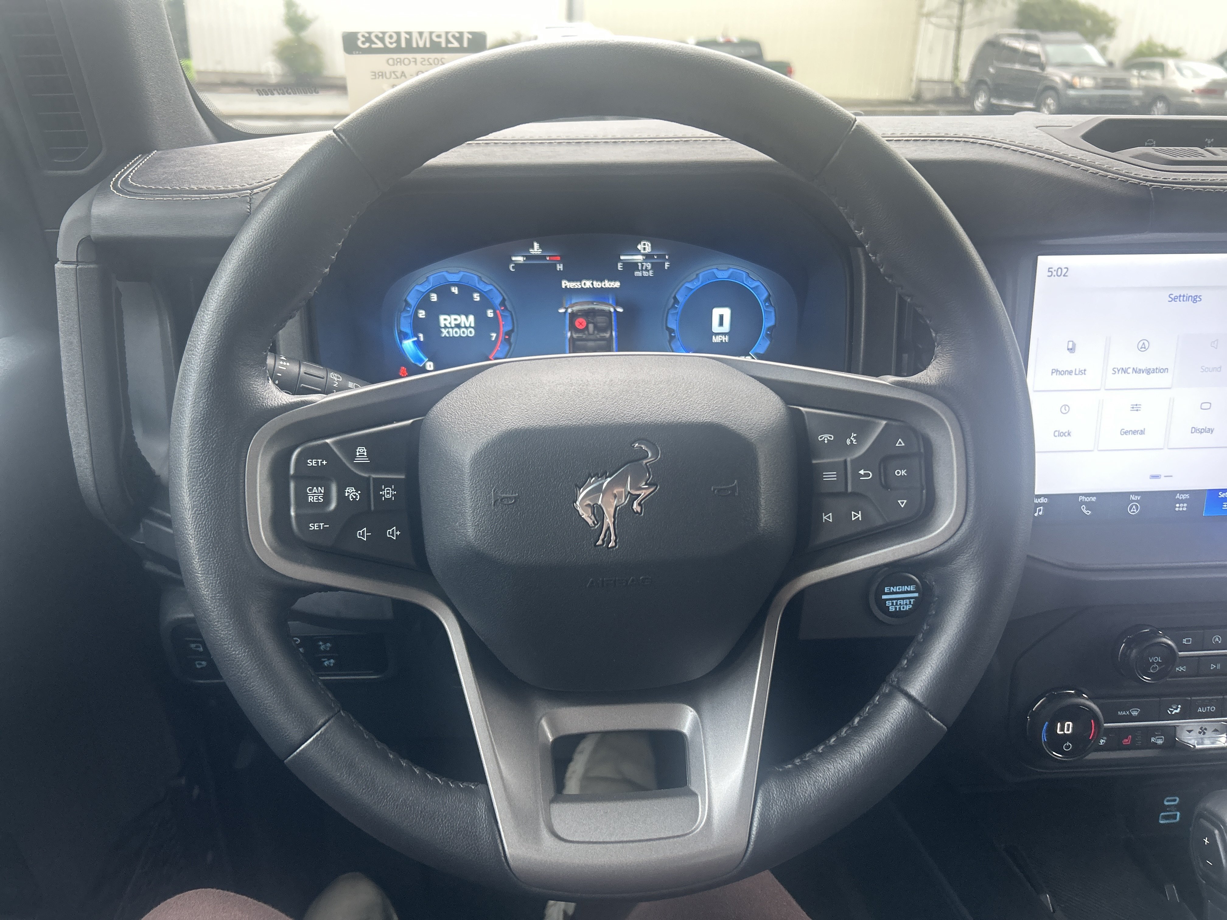 Used 2025 Azure Gray Metallic Ford Badlands image 14