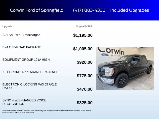 Certified Used 2021 Agate Black Metallic Ford XL image 6
